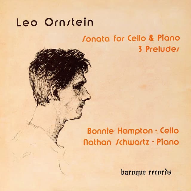 Ornstein: Sonata For Cello & Piano - Prelude tragique - Leo Ornstein