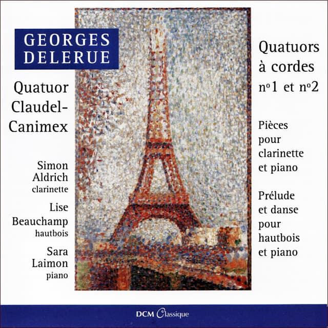 Georges Delerue: Quatuors à cordes No. 1 et No. 2 - Georges Delerue