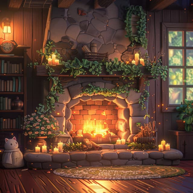 Cadencia De La Relajación Junto Al Fuego: Calor Pacífico - Musicoterapia Relajante Zen