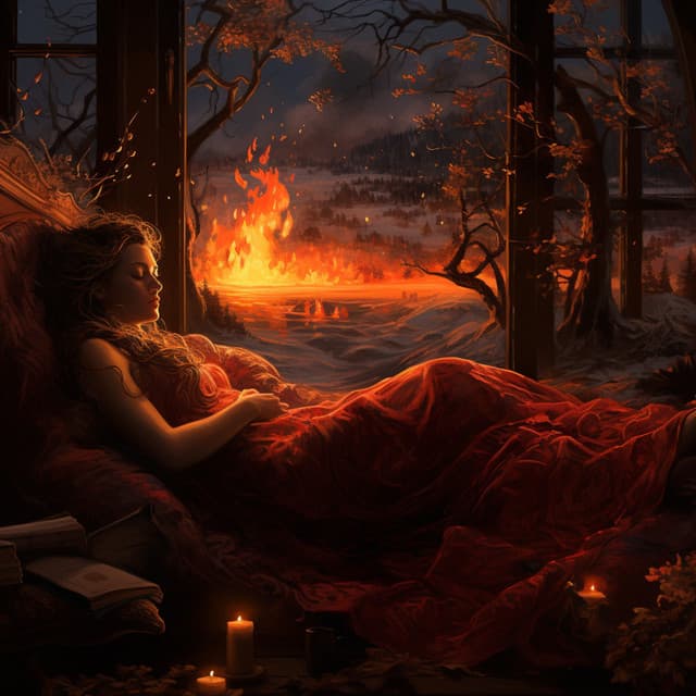 Serene Flame Lullaby: Restful Art Song - Paz Sounds