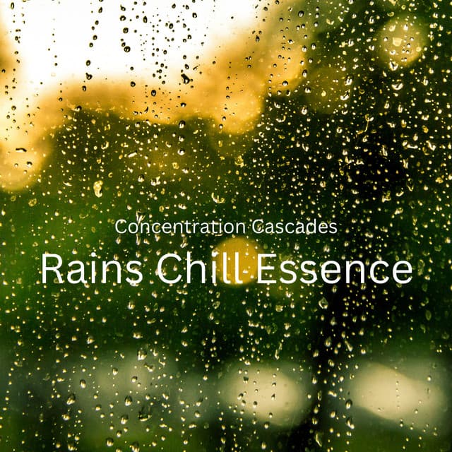 Concentration Cascades: Rains Chill Essence - Calming Beats