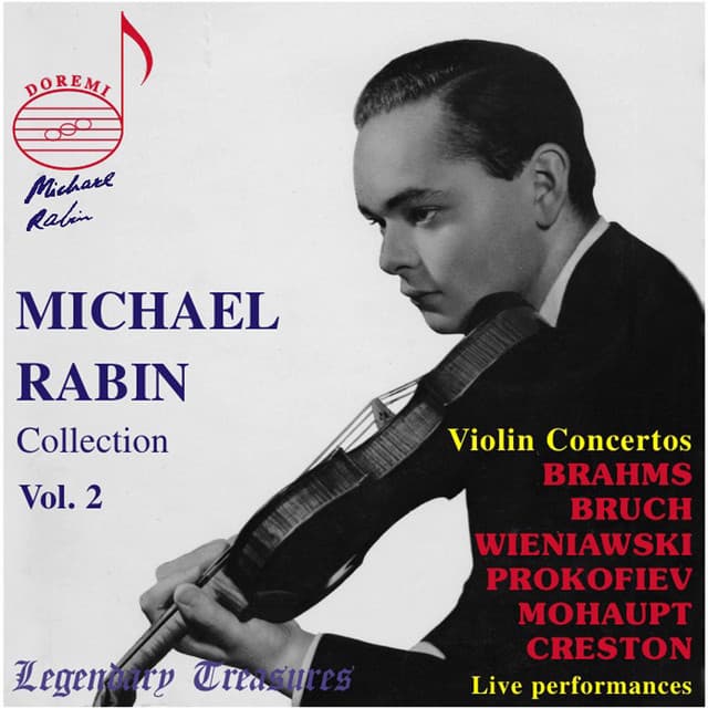 Michael Rabin, Vol. 2: 6 Violin Concertos - Michael Rabin