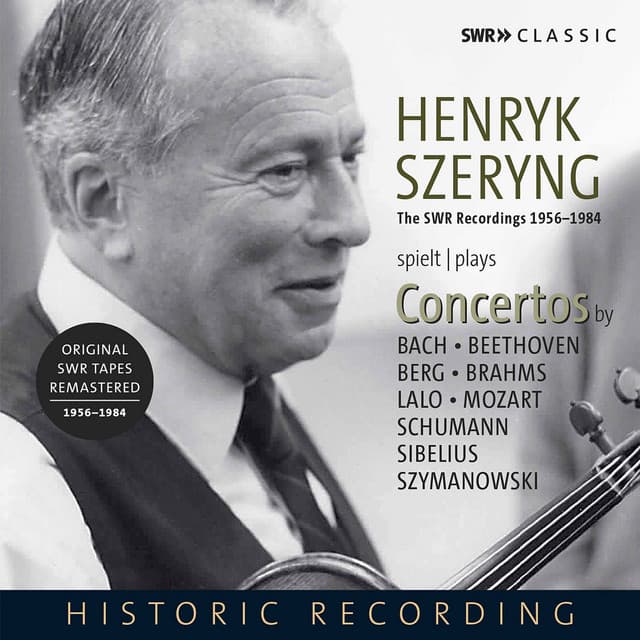 Bach, Mozart & Others: Violin Concertos - Henryk Szeryng