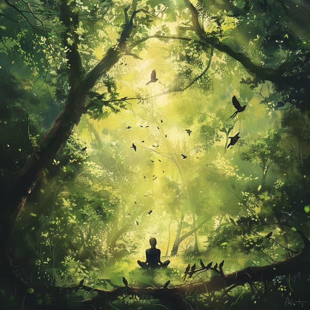 Feathered Meditation: Binaural Birds Serenity - 92 96 Hz - Dr. Meditation