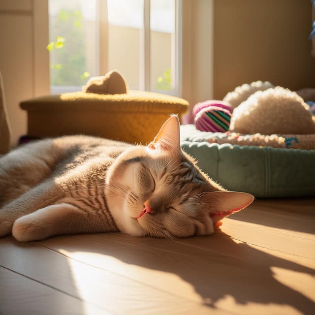 Calma Felina: Música Para Relajar A Tu Gato - Música fácil de domingo por la mañana