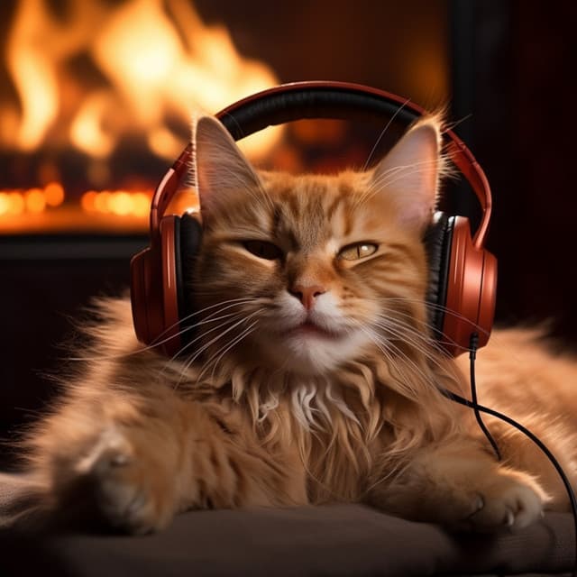 Fire Calm: Soothing Pets Melodies - Morning Instrumentals