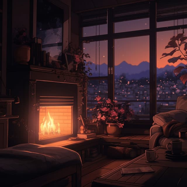 Paz Del Fuego: Melodías Calmantes Para La Relajación - Vibraciones moleculares