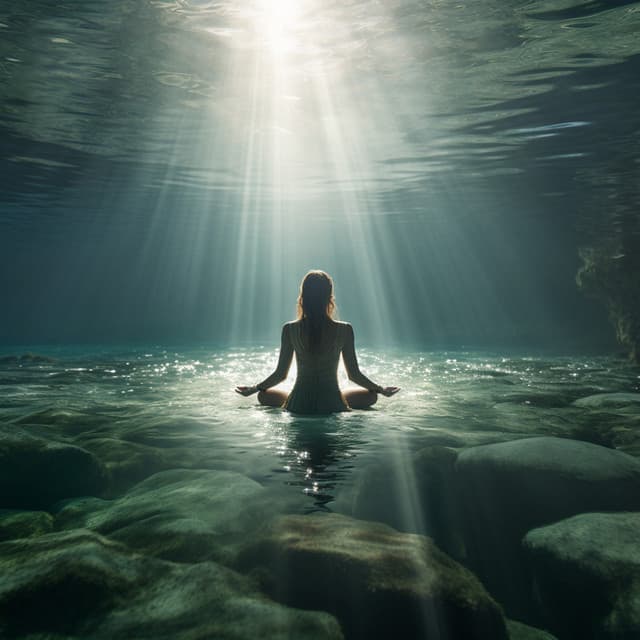 Mystic Oceanic Yoga Flow: Music for Stress Relief - Moon Samples