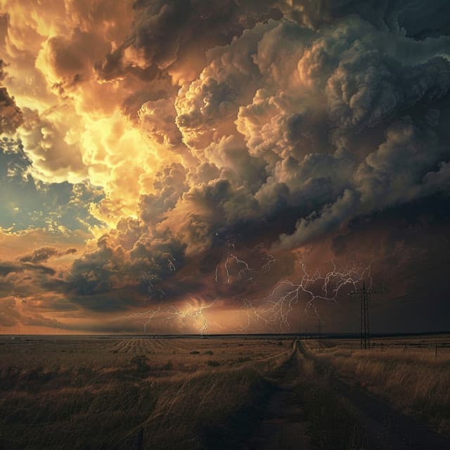 Binaural Thunder for Focused Study - Gentle Rest Study