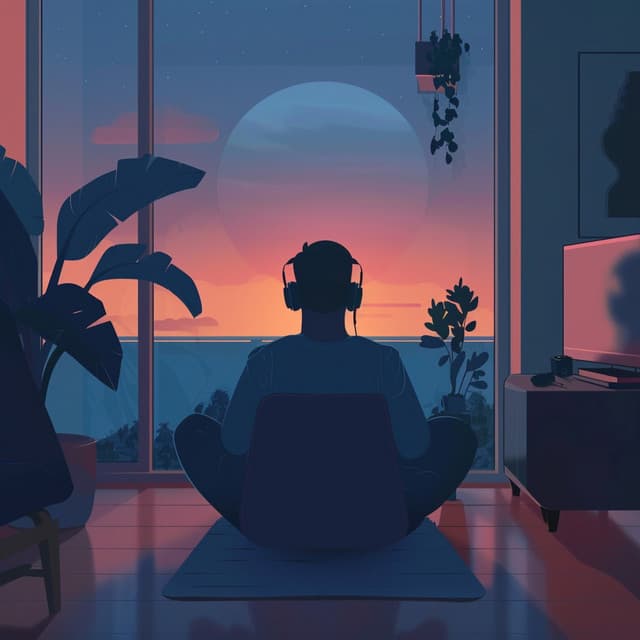 Lofi Relaxation Harmony: Gentle Evening Tones - Instant Relax