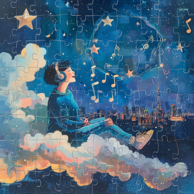 Glühende Rätselwelten: Die Trugbilder der Stille im Puzzlereich - Weißes Rauschen HD