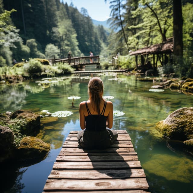 Serenata De Calma: El Suave Arrullo Del Arroyo - Colectivo de sonidos de la naturaleza y la selva tropical