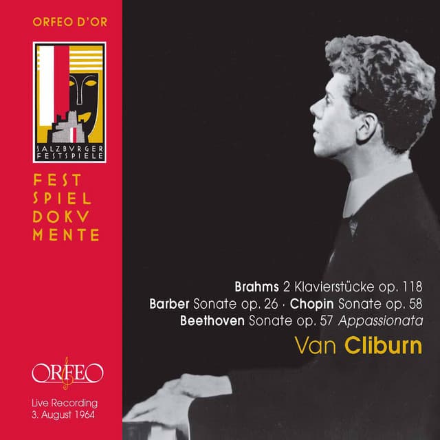 Brahms, Beethoven, Barber & Chopin: Piano Works - Van Cliburn