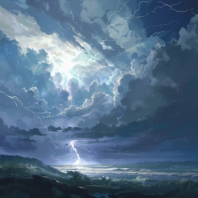 Binaural Rain and Thunder for Zen Meditation - Meditation Music