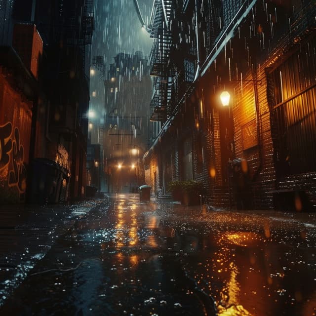 Storm's Calm: Chill in Rain and Thunder - Vinyasa