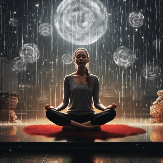 Duerme Como La Lluvia: Música Para Aliviar El Estrés - Sonidos De La Noche