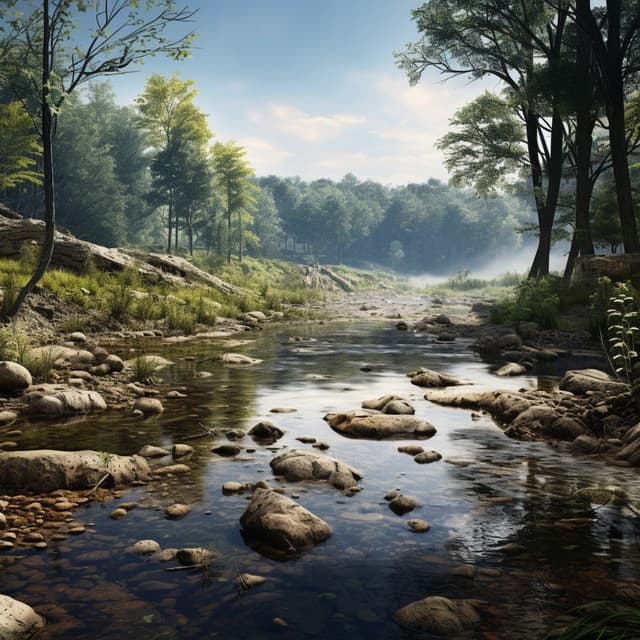 Calming River Spa: Gentle Flow Ambience - Wellness Spa Music Oasis