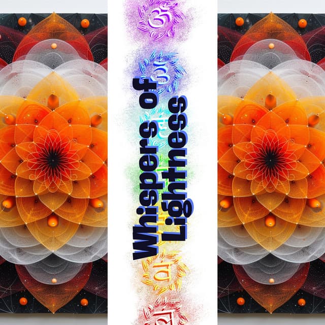 Whispers of Lightness: Colorful Chakra Symphony - Chakra Sacred Light