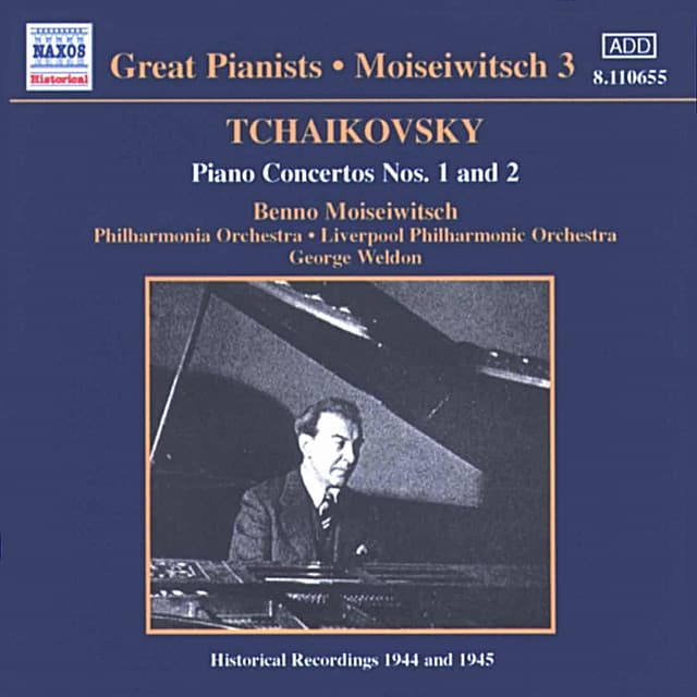 Tchaikovsky: Piano Concertos Nos. 1 and 2 - Pyotr Ilyich Tchaikovsky