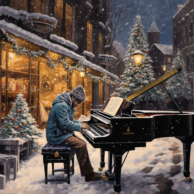 Dreamy Snowfall Sonata - Relaxing Weekend Jazz