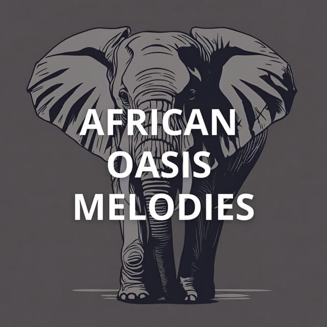 African Oasis Melodies: Dawn of Tranquility, Elephant Serenity, Meditative Maasai Melodies - African Wild World