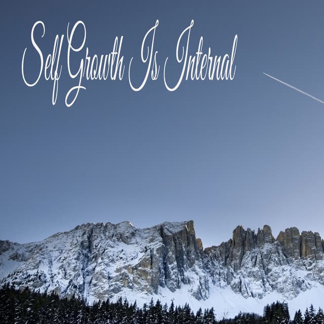 Self Growth Is Internal - Relajantes sonidos de lluvia