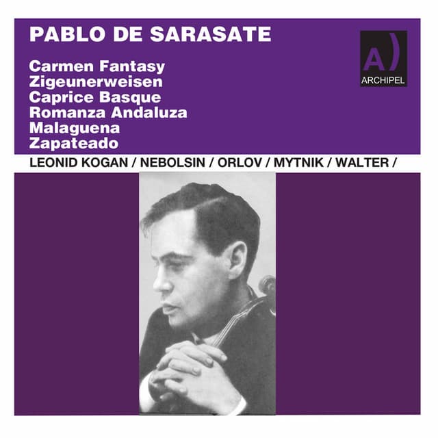 Pablo de Sarasate: Works for Violin - Pablo de Sarasate