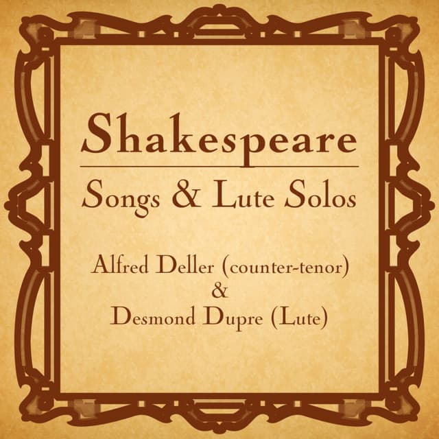 Shakespeare: Songs & Lute Solos - William Shakespeare