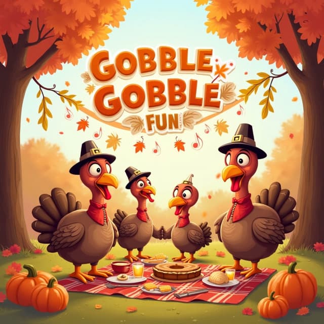 Gobble Gobble Fun: Thanksgiving Songs for Kids - kindergarten