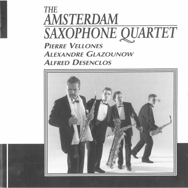 The Amsterdam Saxophone Quartet - Amsterdam Saxophone Quartet