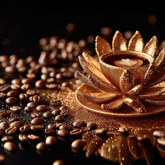 Golden Arabica Vibes: Smooth Coffeehouse Jazz - Jazzy Coffee Shop