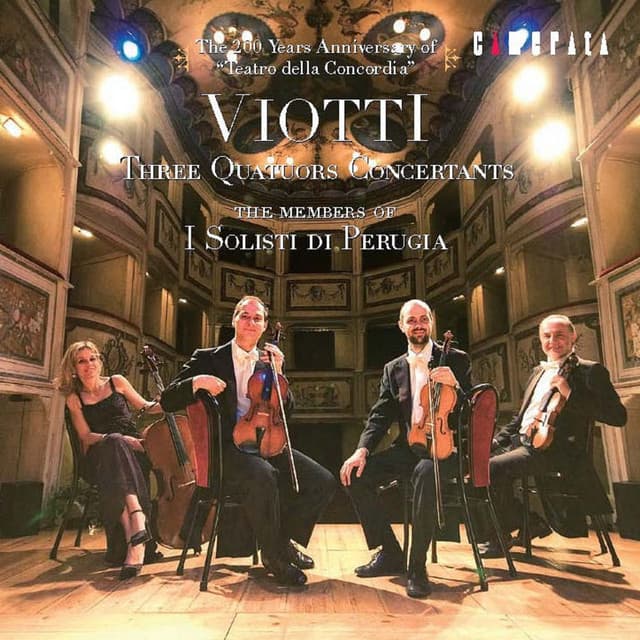 Viotti: Three Quatuors Concertants - Giovanni Battista Viotti