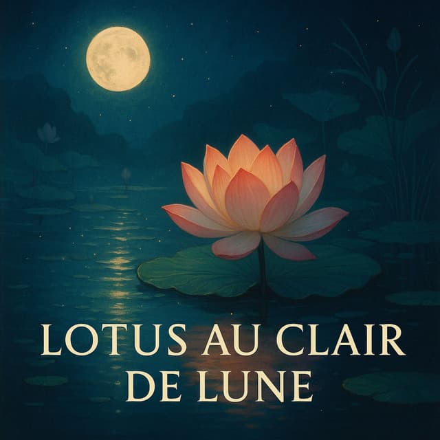 Lotus au clair de lune - Julien Marcel