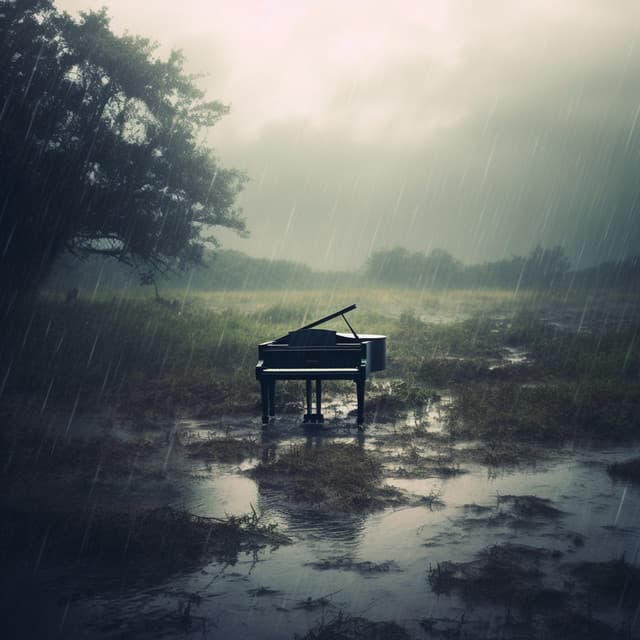 Caprichos De Tormenta: El Piano Pinta Melodías En Teclas Atronadoras - Maestros de la música de piano relajante