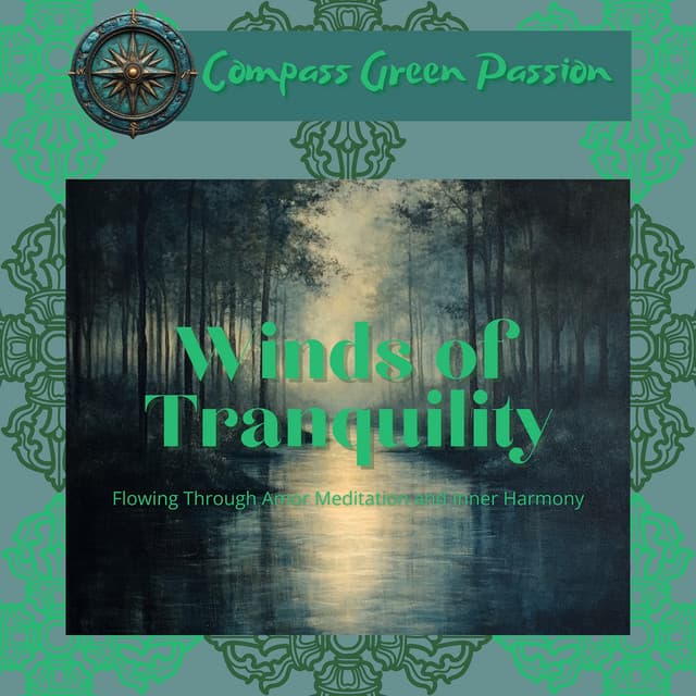 Winds of Tranquility: Flowing Through Amor Meditation and Inner Harmony - Compass Green Passion