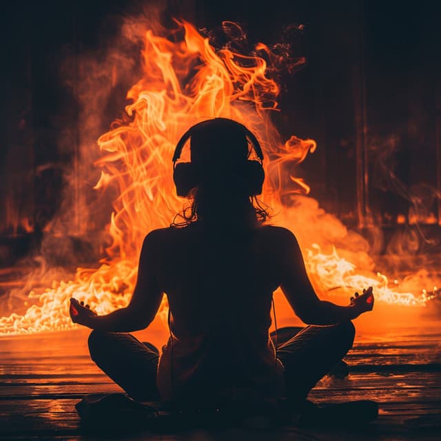 Meditation Waves: Binaural Fire Resonance - Zen Meditation Garden