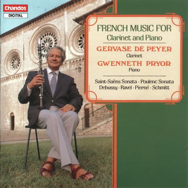 French Music For Clarinet & Piano - Gervase De Peyer