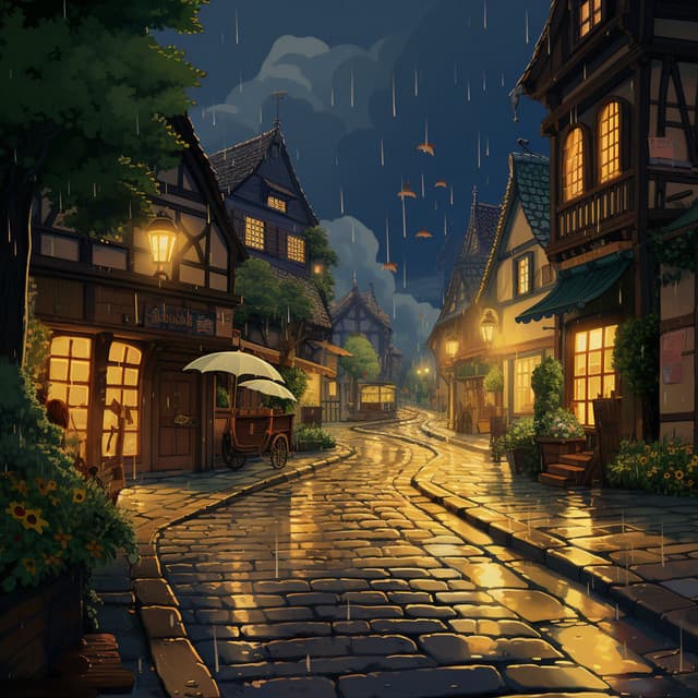 Reflejos De La Coral De La Lluvia: Cadencia Relajante De La Lluvia - Juegos de lluvia