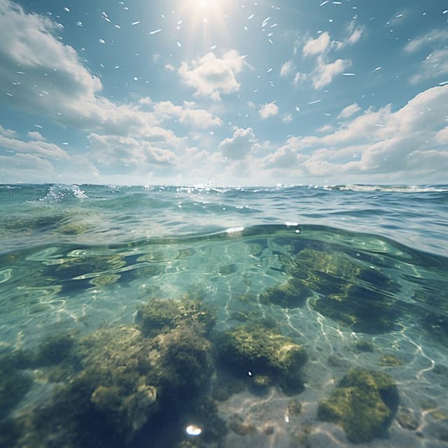 Yoga with Ocean Sounds: Serene Sea Harmonies - The Sacred Cosmos