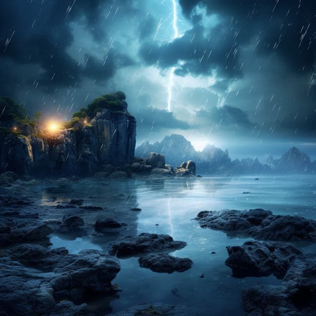 Melodic Rain Raindrops: Musical Showers - Nature & Sounds Backgrounds