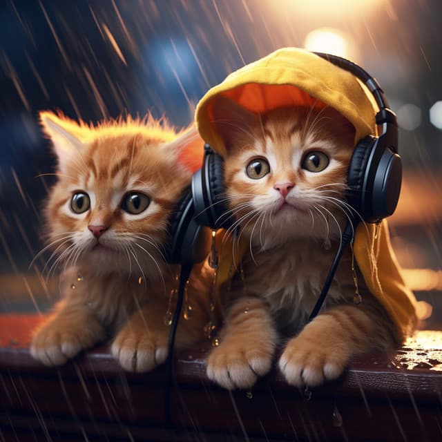 Cats Rain: Purring Stream Ballad - Hi Freq Samples