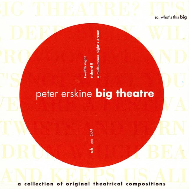 Big Theatre - Peter Erskine