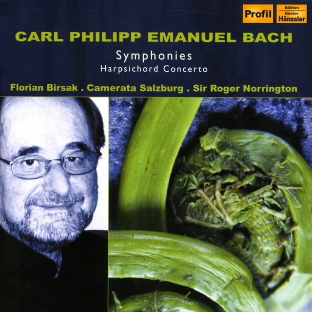 Bach: Symphonies / Harpsichord Concerto - Carl Philipp Emanuel Bach