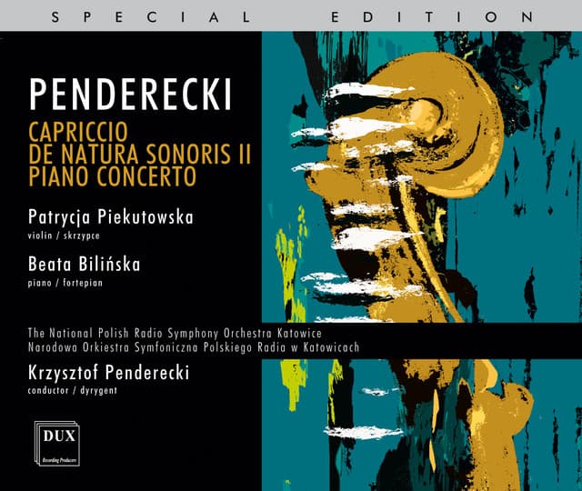 Penderecki: Capriccio - De natura sonoris II - Piano Concerto - Krzysztof Penderecki