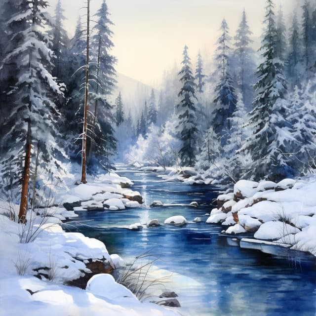 River Serenity: Chill Music with Nature's Rhythms - Water and River Sounds