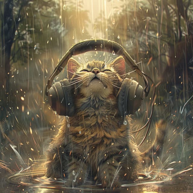 Cats Rain Meows: Serene Sounds - Rain Sounds Sleep