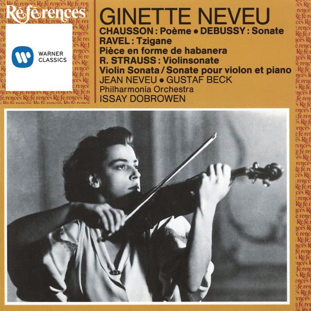 French & German Works for Violin - Ginette Neveu