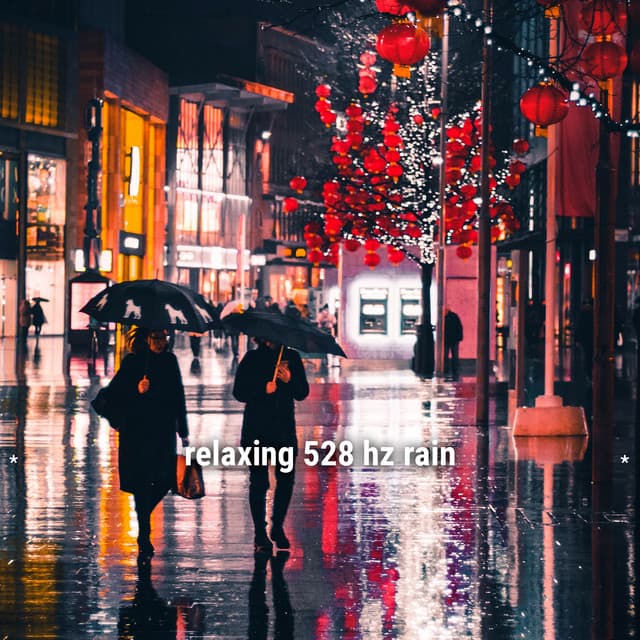 * relaxing 528 hz rain * - Lightning, Thunder and Rain Storm