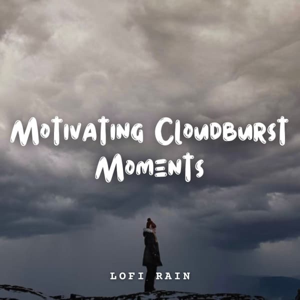 Lofi Rain: Motivating Cloudburst Moments - Rain Hive