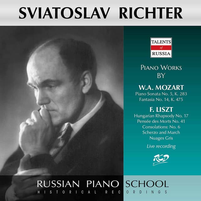 Mozart & Liszt: Piano Works - Sviatoslav Richter